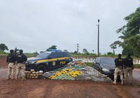 PRF apreende mais de 300 kg de drogas em Guajará-Mirim/RO