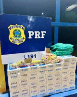 Em Rondônia, PRF realiza apreensões de drogas no final de semana