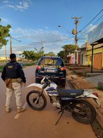 Em Porto Velho-RO, Polícia Rodoviária Federal recupera veículo com restrição de roubo e furto