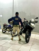 Em Porto Velho/RO, PRF identifica motocicleta adulterada
