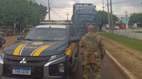 PRF em Rondônia intercepta combinação adulterada de veículos em Ariquemes