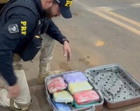 PRF em Rondônia apreende cerca de 11 kg de skunk em ônibus na BR-364
