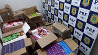 Em Jaru/RO, PRF identifica diversos medicamentos sendo transportados sem nota fiscal