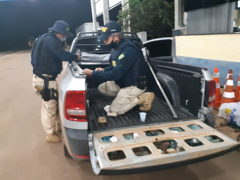 Em Pimenta Bueno/RO, PRF realiza maior apreensão de cocaína nas BRs do estado em 2021