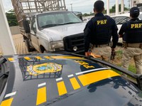 Em Ji-Paraná/RO, PRF identifica caminhão adulterado