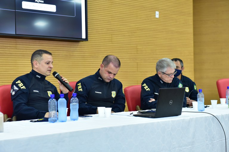 Diretor-Geral da PRF realiza reunião com efetivo em Rondônia