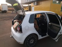 Em Vilhena/RO, PRF detém saqueadores de carga