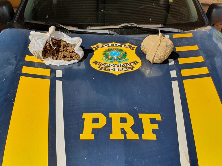 Em Guajará-Mirim/RO, PRF apreende maconha e skank bolivianos