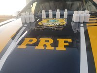 No distrito de Nova Mutum, PRF apreende 16 Kg de mercúrio