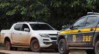 Em Guajará-Mirim/RO, PRF identifica caminhonete roubada em Candeias do Jamari/RO