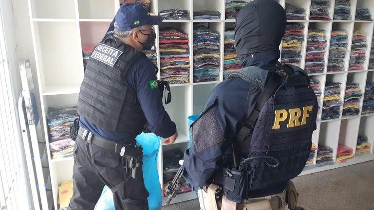 Em Porto Velho/RO, PRF e RFB realizam Operação Integrada