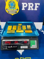 Em Porto Velho/RO, PRF identifica ouro transportado ilegalmente