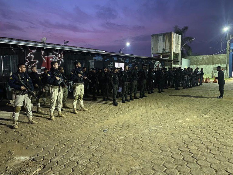 Em Porto Velho/RO, PRF participa de Operação Integrada