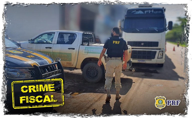 Em Ariquemes/RO, PRF e SEFIN identificam transporte irregular de produtos para a construção civil e sonegação fiscal