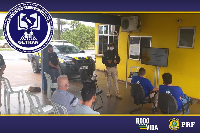 Em Porto Velho/RO, PRF dá continuidade as Ações Educativas de Segurança Viária