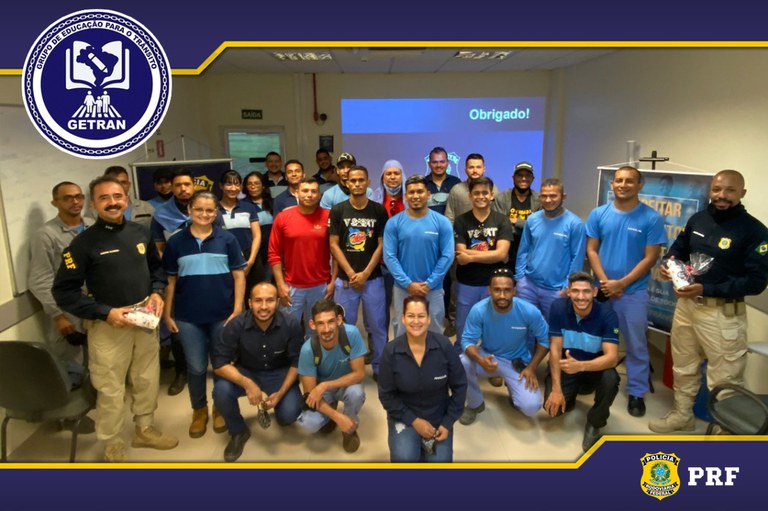 Em Porto Velho/RO, Grupo de Educação para o Trânsito promove a Palestra "PEQUENAS ATITUDES PRESERVAM VIDAS"