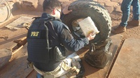 PRF apreende mais de 60 kg de entorpecentes no KM 208