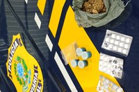 PRF em Rondônia apreende anfetaminas e drogas com caminhoneiro na BR 364