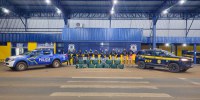 PRF, em ação conjunta com a PM/RO e GFrom/MT, apreende quase 500 kg de cocaína em Rondônia