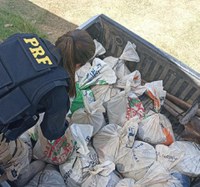 PRF em Roraima apreende mais de 800 kg de cassiterita na BR 174