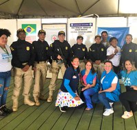PRF em Roraima participa de comemorações da Semana da Criança no Posto de Triagem da Operação Acolhida