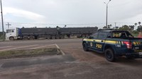 PRF flagra 150 toneladas de excesso de peso em apenas uma manhã de fiscalização