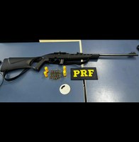 PRF em Roraima apreende uma arma de fogo e 43 munições