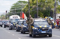 PRF em Roraima participa do desfile de 7 de setembro em comemoração ao Bicentenário da Independência