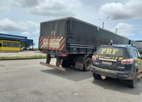 PRF apreende dois semirreboques  em Boa Vista
