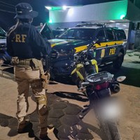 PRF recupera motocicleta furtada no Amazonas