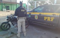 Em Mucajaí/RR, PRF recupera motocicleta roubada