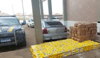 PRF apreende 3 ton em contrabando e recupera veículo adulterado