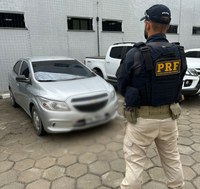 PRF em Roraima recupera veículo roubado em Manaus