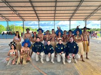 PRF realiza ação educativa em comunidade Indígena de Roraima