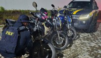 PRF recupera três motocicletas furtadas na BR-432
