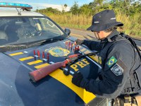 PRF apreende duas armas de fogo no Cantá-RR