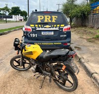 PRF apreende munições e motocicleta em Roraima