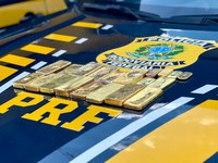 PRF apreende 11kg de ouro irregular na BR 174 em Roraima