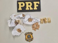 PRF apreende cerca de 700 gramas de ouro ilegal em Boa Vista/RR