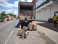 PRF apreende semi reboque adulterado avaliado em 200 mil reais em Boa Vista