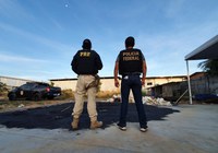 Ação conjunta entre PRF e PF resulta na apreensão de mais de 70 toneladas de minério ilegal