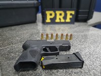 PRF apreende duas armas de fogo na BR 174
