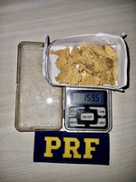 PRF apreende cerca de 160 gramas de ouro ilegal em Boa Vista