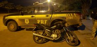 PRF apreende motocicleta adulterada em Boa Vista/ RR