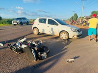 PRF detém dois homens alcoolizados após envolvimento em acidente