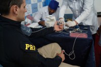 PRF realiza ação de saúde voltada ao servidor em Roraima