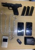 Criminoso integrante de facção é preso com pistola na BR-470, em Otacílio Costa