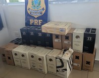 160 garrafas de vinhos importados ilegalmente da Argentina são apreendidas no oeste catarinense