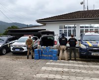 Ação conjunta PRF, PM e Civil apreende mais de 300 quilos de maconha no sul do estado