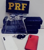 Casal é preso com maconha na BR-101 em Paulo Lopes